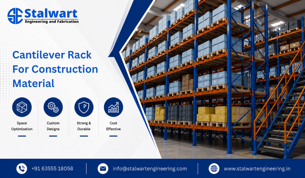 Cantilever Rack For Construction Material