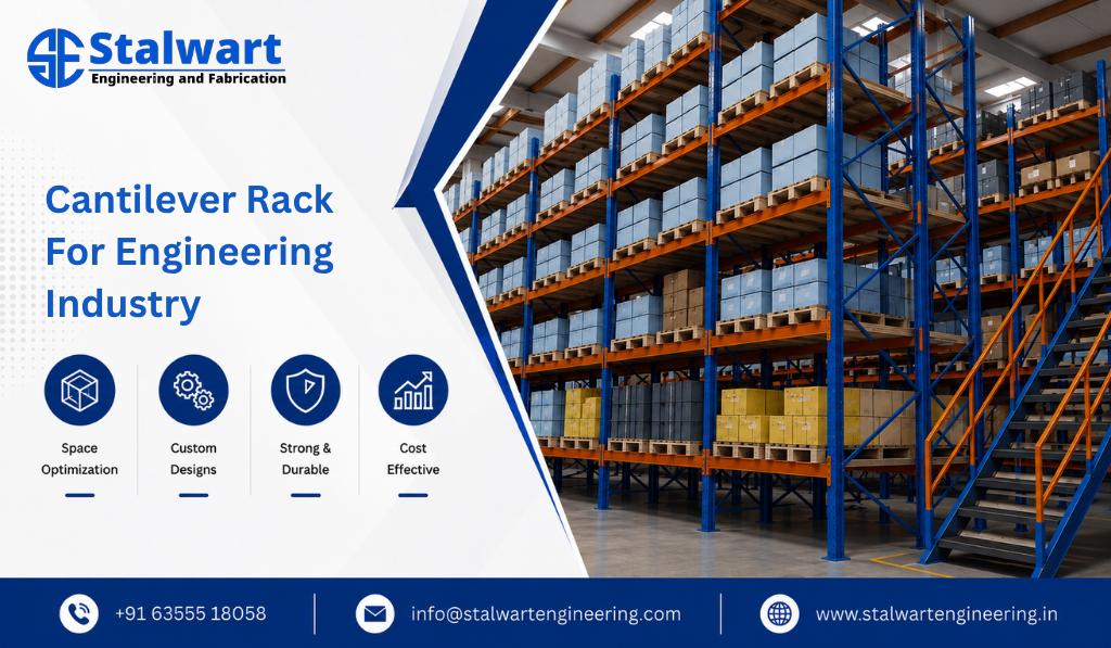 Cantilever Rack For Engineering Industry