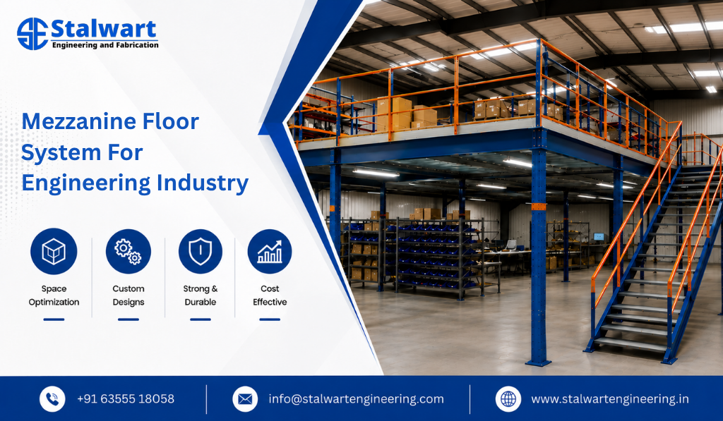 Mezzanine Floor System For Engineering Industry