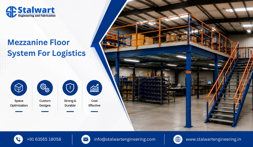 Mezzanine Floor System For Logistics