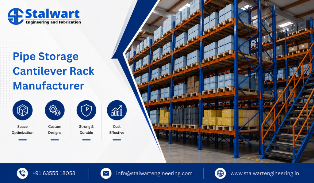 Pipe Storage Cantilever Rack Manufacturer