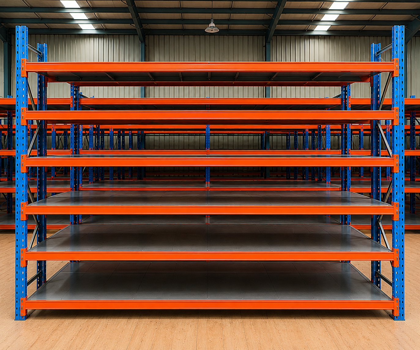 Shelving racks